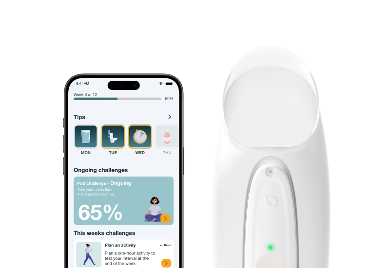 Minze OAB Digital Therapy app